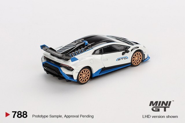 TSM ミニGT 1/64 ランボルギーニ ウラカン STO ビアンコアソポ