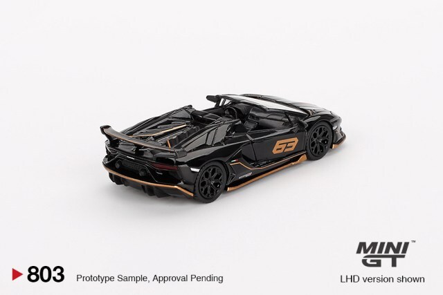 TSM ミニGT 1/64 ランボルギーニ アヴェンタドール SVJ 63
