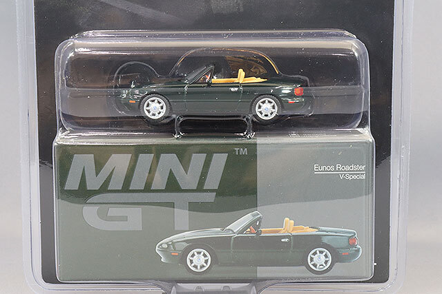 TSM ミニGT 1/64 マツダ ユーノスロードスター Vスペシャル(右ハンドル