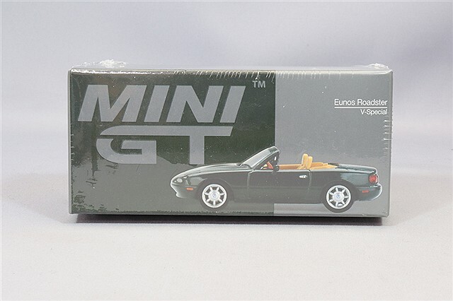TSM ミニGT 1/64 マツダ ユーノス ロードスター Vスペシャル グリーン