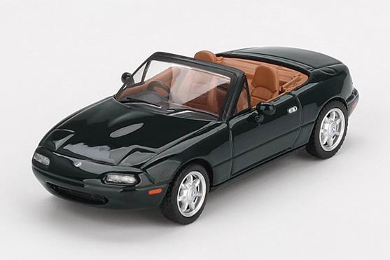 sora様MINI GT 9台セット　ロードスター　＋3台 TSM ミニGT 1/64 マツダ ユーノス ロードスター Vスペシャル グリーン