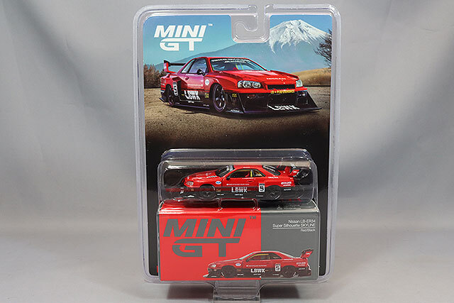 TSM ミニGT 1/64 日産 LB-ER34 スーパーシルエット スカイライン
