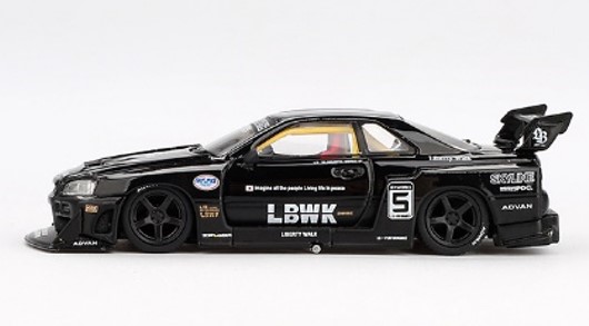 TSM ミニGT 1/64 日産 LB-ER34 スーパーシルエット スカイライン