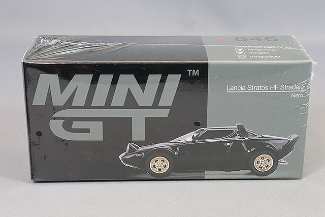 TSM ミニGT 1/64 ランチア ストラトス HF ストラダーレ ネロ