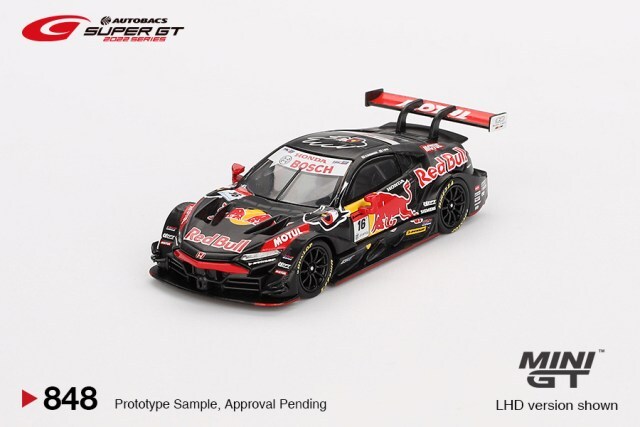 TSM ミニGT 1/64 レッドブル モチュール 無限 NSX-GT 2022 スーパーGT
