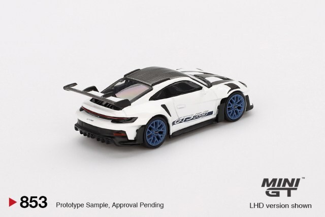TSM ミニGT 1/64 ポルシェ 911 (992) GT3 RS ヴァイザッハパッケージ