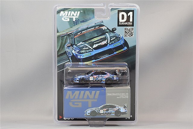 TSM ミニGT 1/64 日産 シルビア (S15) D-MAX RACING 2023 D1 GP #70