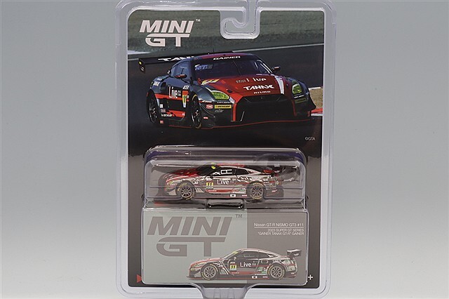 圭介 TSM ミニGT 1/64 ゲイナー TANAX GT-R 2023 スーパーGT #11 富田