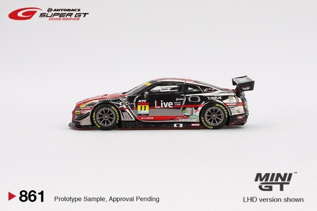 圭介 TSM ミニGT 1/64 ゲイナー TANAX GT-R 2023 スーパーGT #11 富田