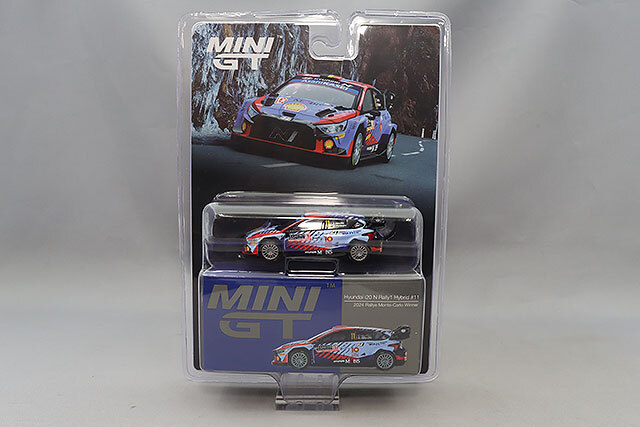 ミニパル　120cm TSM ミニGT 1/64 ヒョンデ i20 N Rally1モンテカルロラリー 2024 優勝