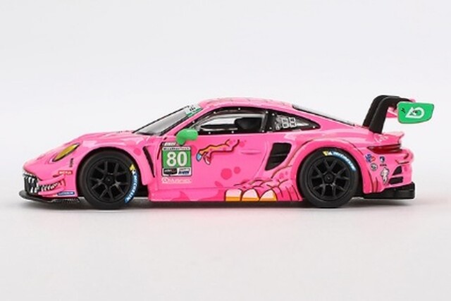 TSM ミニGT 1/64 ポルシェ 911 GT3 R IMSA バージニア Roxy 2023 #80