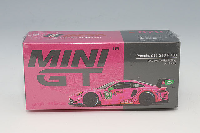 1/43 ポルシェ 911 GT3 R AO ROXY Racing 2024 Porsche 911 GT3 R AO RACING “ROXY” #77 Andlauer