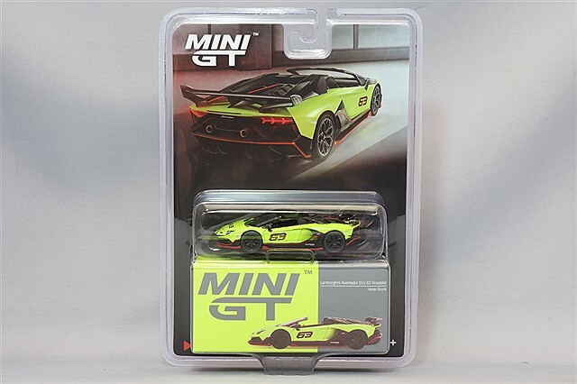 TSM ミニGT 1/64 ランボルギーニ アヴェンタドール SVJ 63