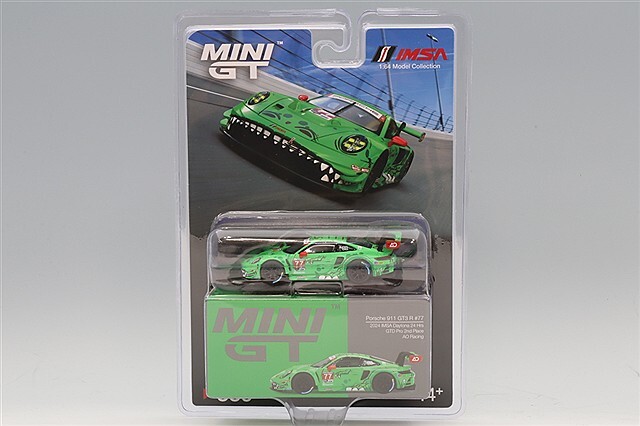 TSM ミニGT 1/64 ポルシェ 911 GT3R AO Racing 