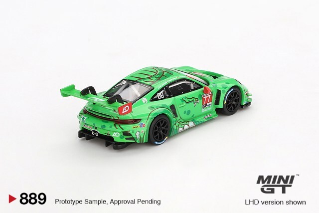 TSM ミニGT 1/64 ポルシェ 911 GT3R AO Racing 