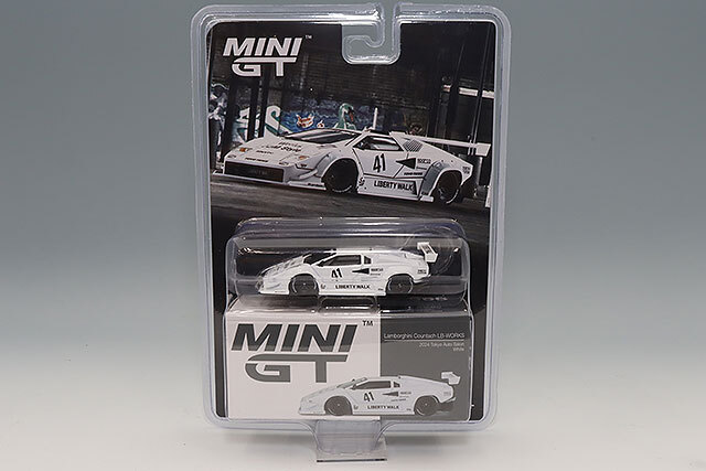 TSM ミニGT 1/64 ランボルギーニ カウンタック LB-WORKS 東京オート