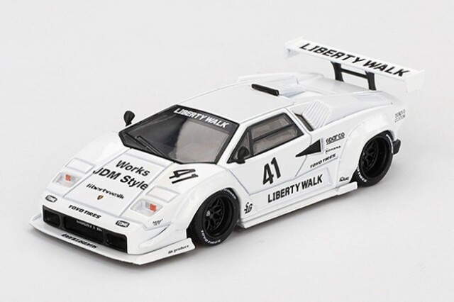 TSM ミニGT 1/64 ランボルギーニ カウンタック LB-WORKS 東京オート