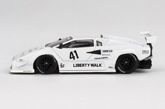TSM ミニGT 1/64 ランボルギーニ カウンタック LB-WORKS 東京オート