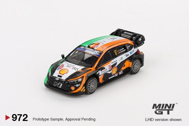 TSM ミニGT 1/64 ヒョンデ i20 N ラリー1 2023 クロアチア ラリー