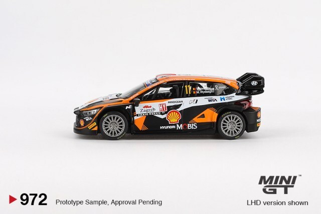 TSM ミニGT 1/64 ヒョンデ i20 N ラリー1 2023 クロアチア ラリー