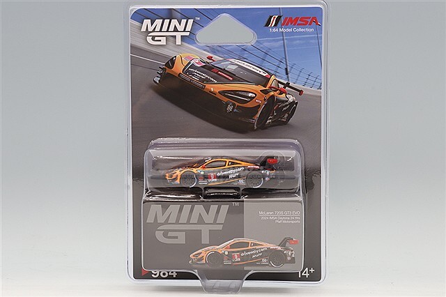 TSM ミニGT 1/64 マクラーレン 720S GT3 EVO 2024 IMSA デイトナ24H #9