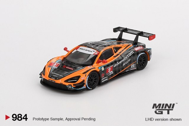 TSM ミニGT 1/64 マクラーレン 720S GT3 EVO 2024 IMSA デイトナ24H #9