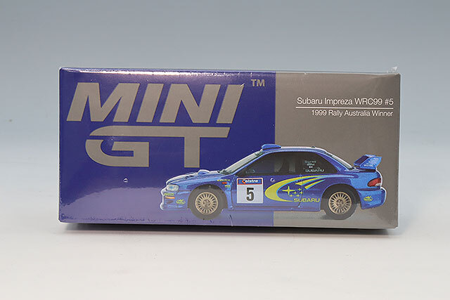 TSM ミニGT 1/64 スバル インプレッサ WRC99 1999 ラリー