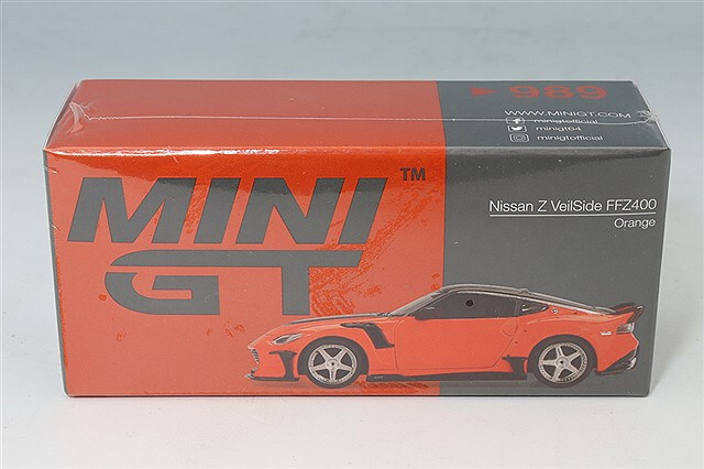 TSM ミニGT 1/64 日産 Z ヴェイルサイド FFZ400 オレンジ (左ハンドル)