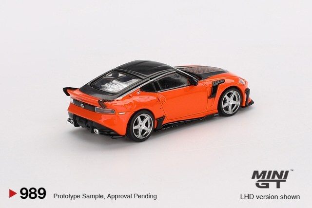 TSM ミニGT 1/64 日産 Z ヴェイルサイド FFZ400 オレンジ (左ハンドル)