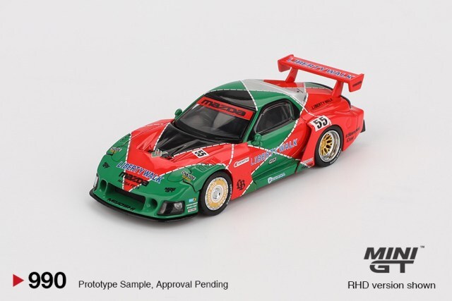 TSM ミニGT 1/64 マツダ RX-7 LB-スーパーシルエット 787B (右ハンドル)