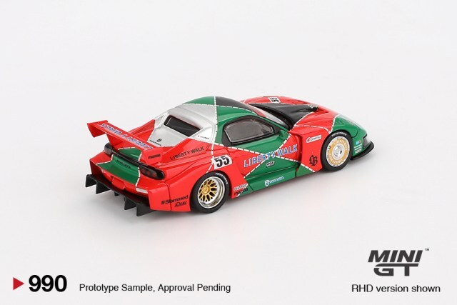 TSM ミニGT 1/64 マツダ RX-7 LB-スーパーシルエット 787B (右ハンドル)