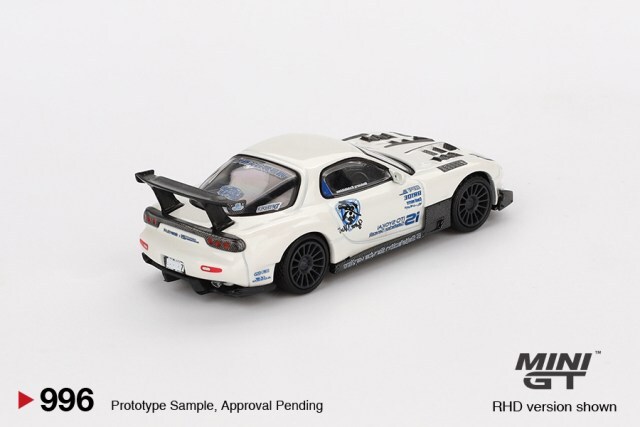 TSM ミニGT 1/64 マツダ RX-7 (FD3S) 伊藤笑会零号機 with RE雨宮 (右