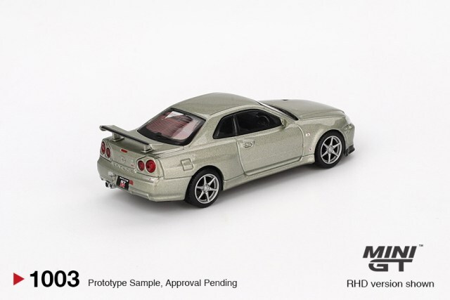 TSM ミニGT 1/64 日産 スカイライン GT-R R34 V-specII ニュル