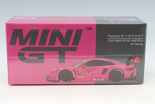 TSM ミニGT 1/64 ポルシェ 911 GT3R (992) AO Racing 2024 IMSA ロード