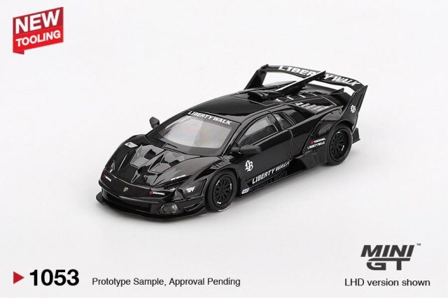 MINI GT LB ランボルギーニ ムルシエラゴ GT EVO TSM ミニGT 1/64 ランボルギーニ LB-シルエットワークス ムルシエラゴ