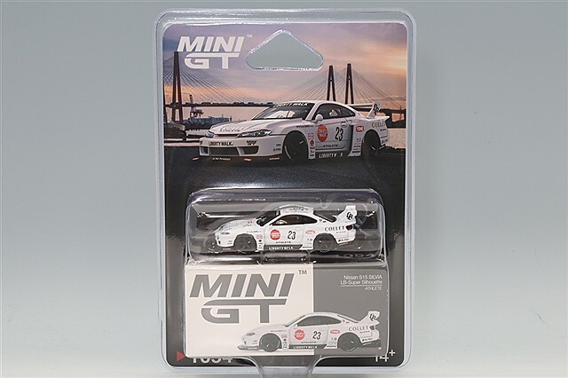 TSM ミニGT 1/64 日産 LB-スーパーシルエット シルビア S15 アスリート