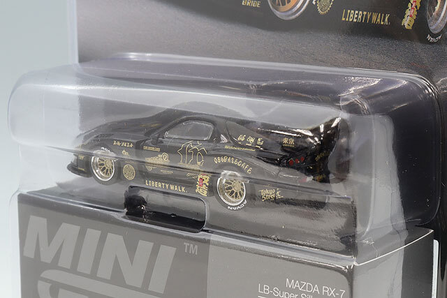 TSM ミニGT 1/64 マツダ RX-7 LB-スーパーシルエット FD-NILES 右