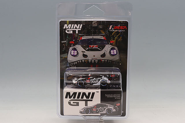 TSM ミニGT 1/64 ポルシェ 911 GT3R AO Racing 2025 IMSA プチ ルマン
