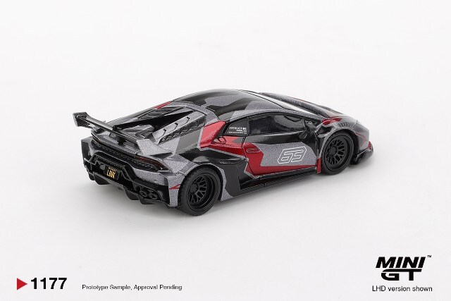 TSM ミニGT 1/64 LB-WORKS ランボルギーニ ウラカン GT RONIN (左ハンドル)