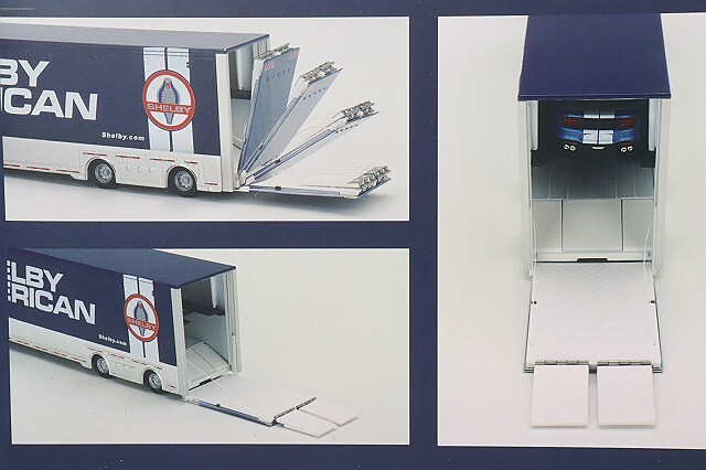 MINI-GT 1/64 シェルビー トランスポーターセット