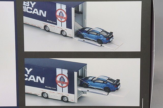 TSM ミニGT 1/64 シェルビー トランスポーターセット ウェスタン 