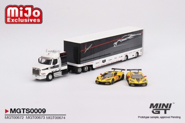 TSM ミニGT 1/64 コルベットレーシング C8.R レーシング