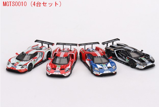 MINI GT Ford GT LM GTE Pro セット MINI GT (set of 4) Ford GT LMGTE PRO #66 #67 #68 #69 2016 24