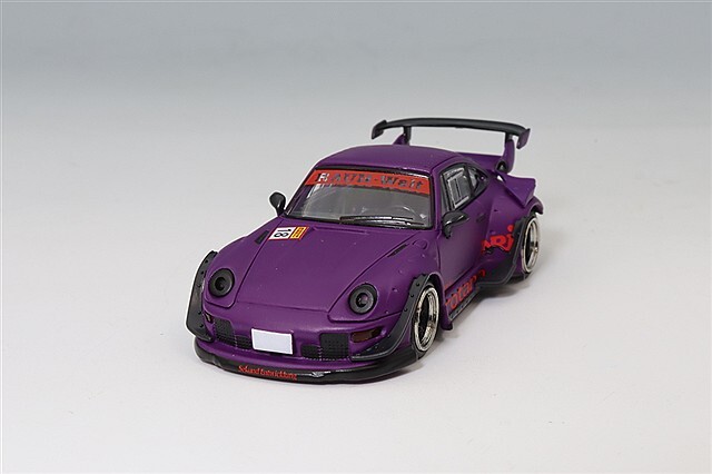 MODEL MODEL 1/64 RWB 993 Rotana #18 パープル