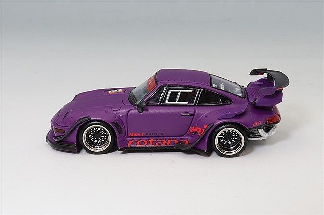 MODEL MODEL 1/64 RWB 993 Rotana #18 パープル