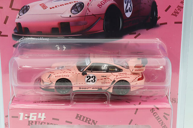 海外並行品 MODEL MODEL 1/64 RWB 993 ピンク 2026 HEC（HOBBY EXPO