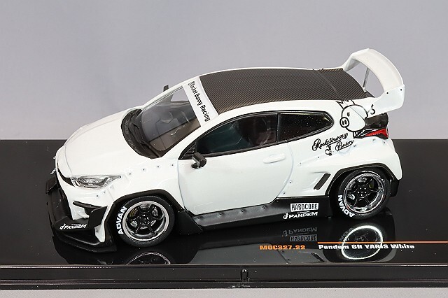 イクソ 1/43 パンデム トヨタ GR ヤリス ホワイト 右ハンドル
