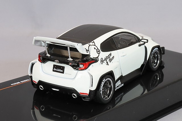 イクソ 1/43 パンデム トヨタ GR ヤリス ホワイト 右ハンドル