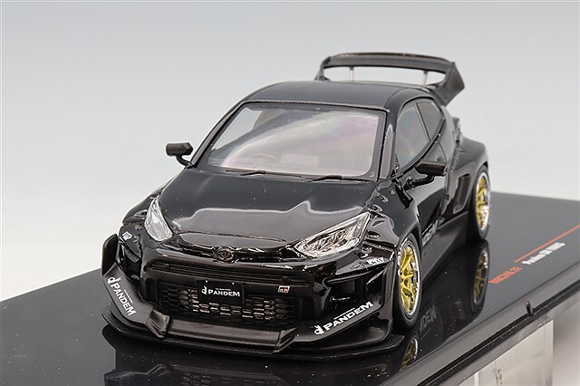 イクソ 1/43 パンデム GR ヤリス ブラック