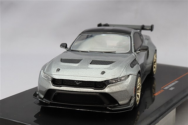 イクソ 1/43 フォード マスタング GTD 2025 メタリックグレー